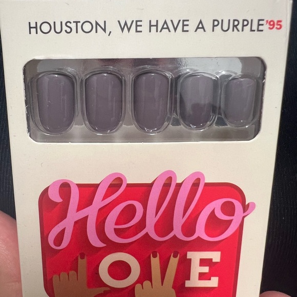 Hello Love Press on Nails in “Houston, we have a purple” - Picture 3 of 5